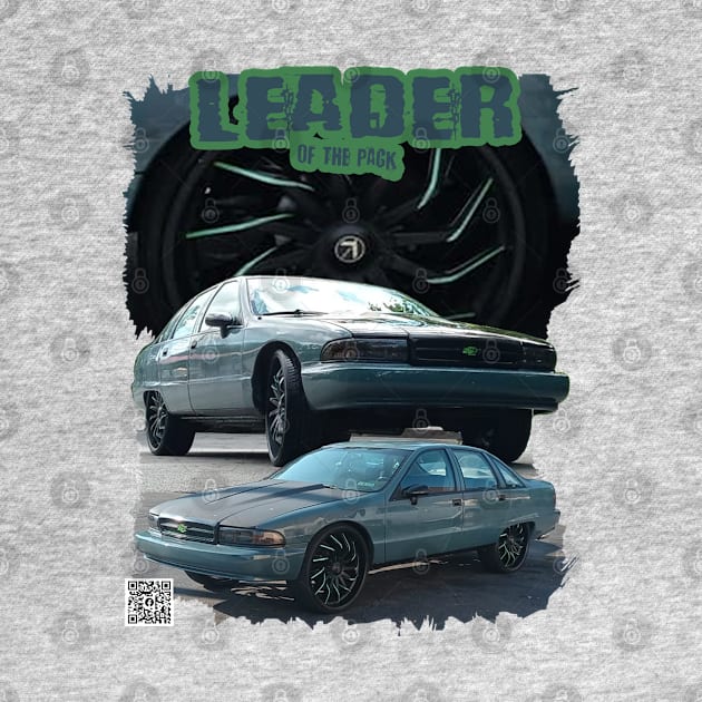 91 Caprice Green Leader of the Pack by Black Ice Design